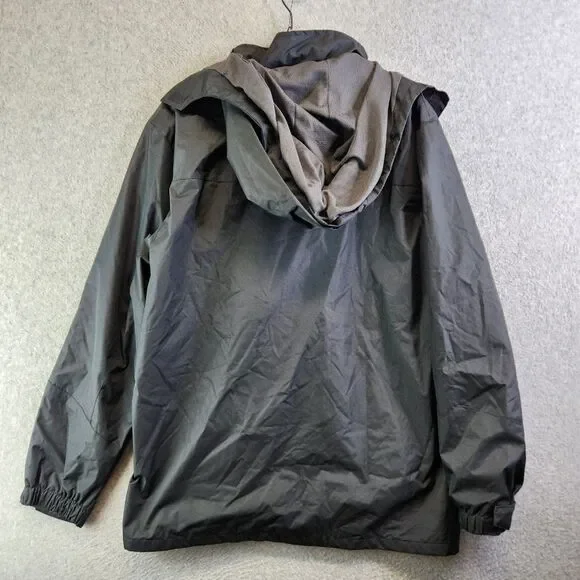 Tezo Ski Jacket Mens M Black Focus On Waterproof Windproof Durable Breathable - Picture 8 of 16